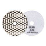 Disque diamant polissage et poncage a sec ø100 mm buff bl. - RUBI - 62977