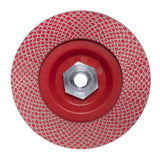 Disque lam.200 grain fino.ø125mm m14 - RUBI - 32939