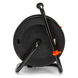 Enrouleur bricolage, 4 prises, H05VV-F3G1.5MM2, 25M , NF,CE - VELAMP - REEL-FR-25