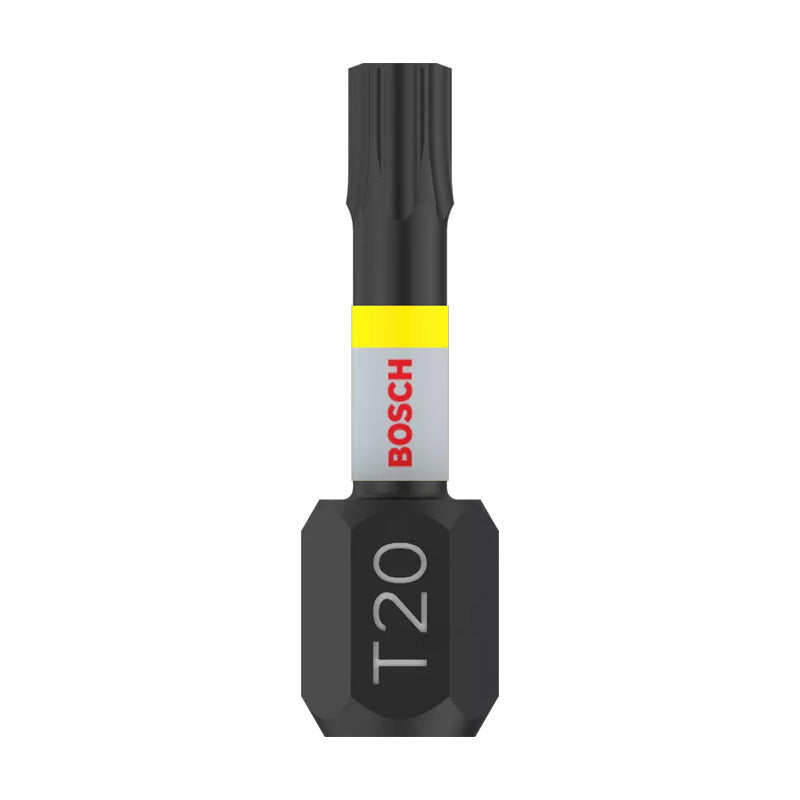 Embouts 6 pans T20 BOSCH Impact Control 25 mm - 2 pièces