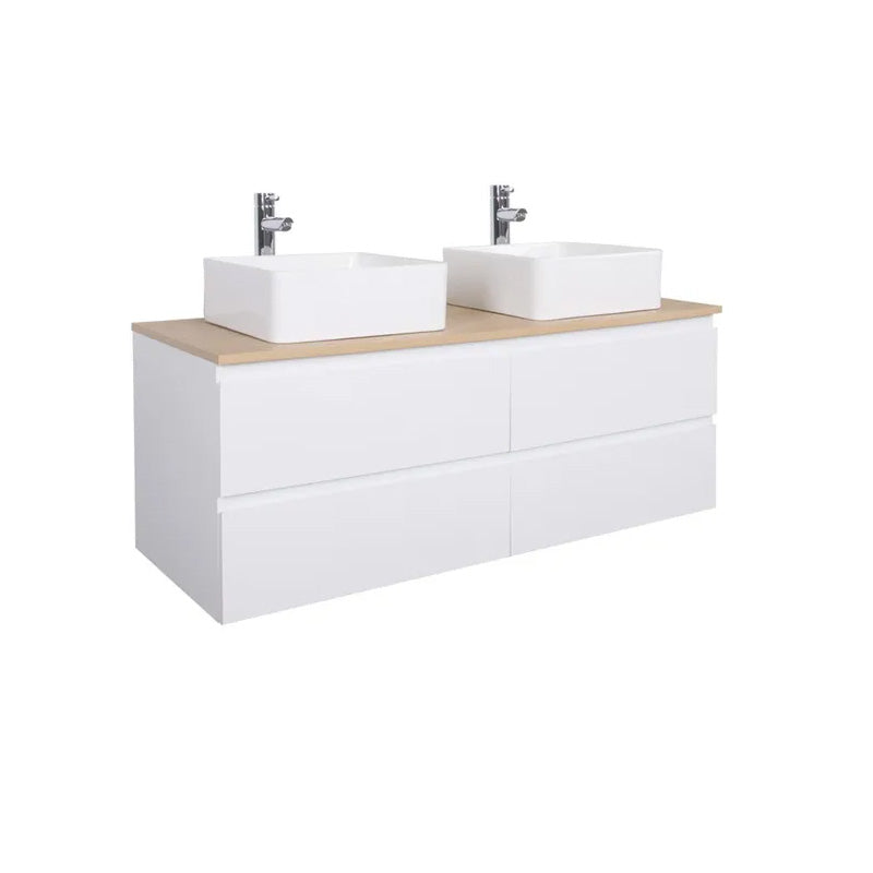 Ensemble double vasque suspendu SORRENTO