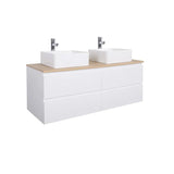 Ensemble double vasque suspendu SORRENTO