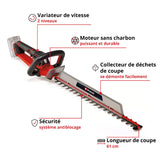 Taille-haies sans fil EINHELL GP-CH 18/61 Li BL (machine nue)