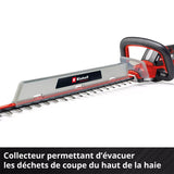 Taille-haies sans fil EINHELL GP-CH 18/61 Li BL (machine nue)