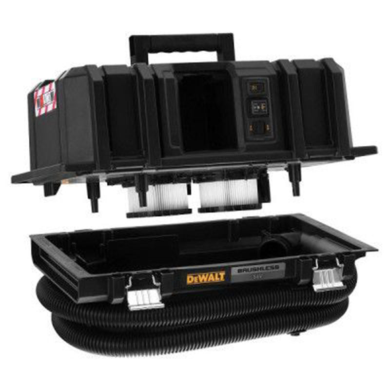 Kit Aspirateur TSTAK DEWALT DCV586MK-XJ TSTAK XR FLEXVOLT 54V eau et poussières - Classe M