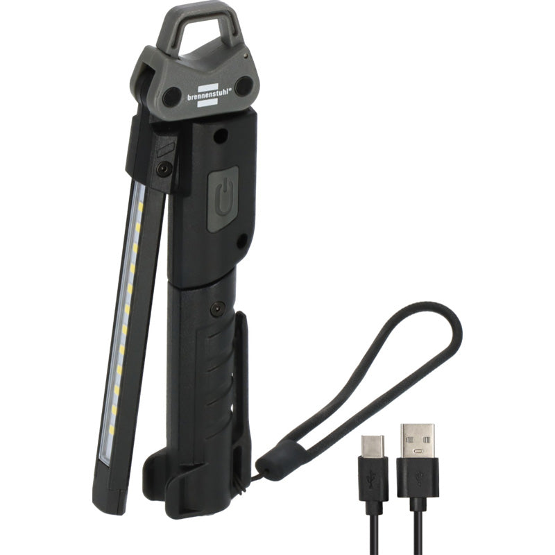 Lampe portable led hl 400 ac rechargeable - usb c - BRENNENSTUHL - 1173730002