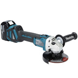 Meuleuse Ø125mm 18V Brushless MAKITA DGA511Z Frein, Vitesse variable - livré carton - Machine nue