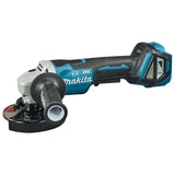 Meuleuse Ø125 mm 18V Brushless MAKITA DGA517Z Variateur et bouton homme mort avec Makpak