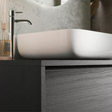 Meuble salle de bain suspendu ARREDOBAGNO CAMPANELLI 2 tiroirs + vasque à poser 110cm