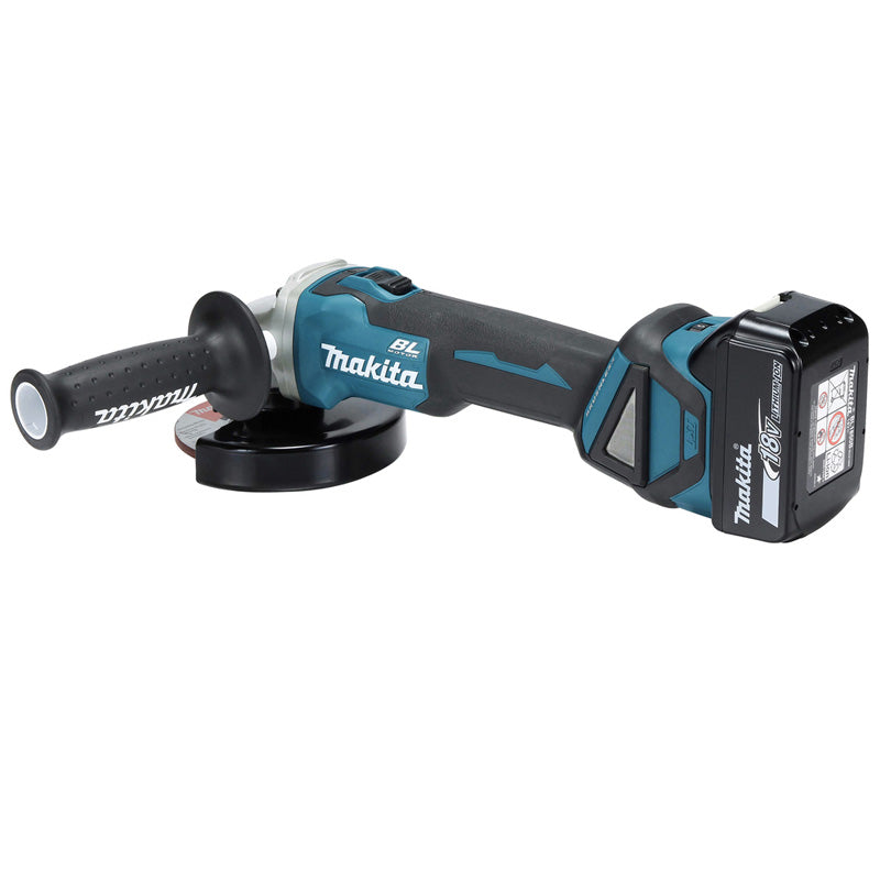 Meuleuse Ø125mm 18V Brushless MAKITA DGA511Z Frein, Vitesse variable - livré carton - Machine nue