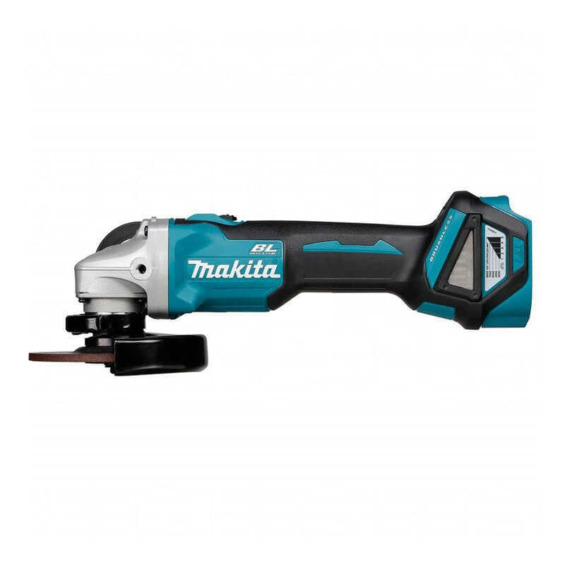 Meuleuse Ø125mm 18V Brushless MAKITA DGA511Z Frein, Vitesse variable - livré carton - Machine nue