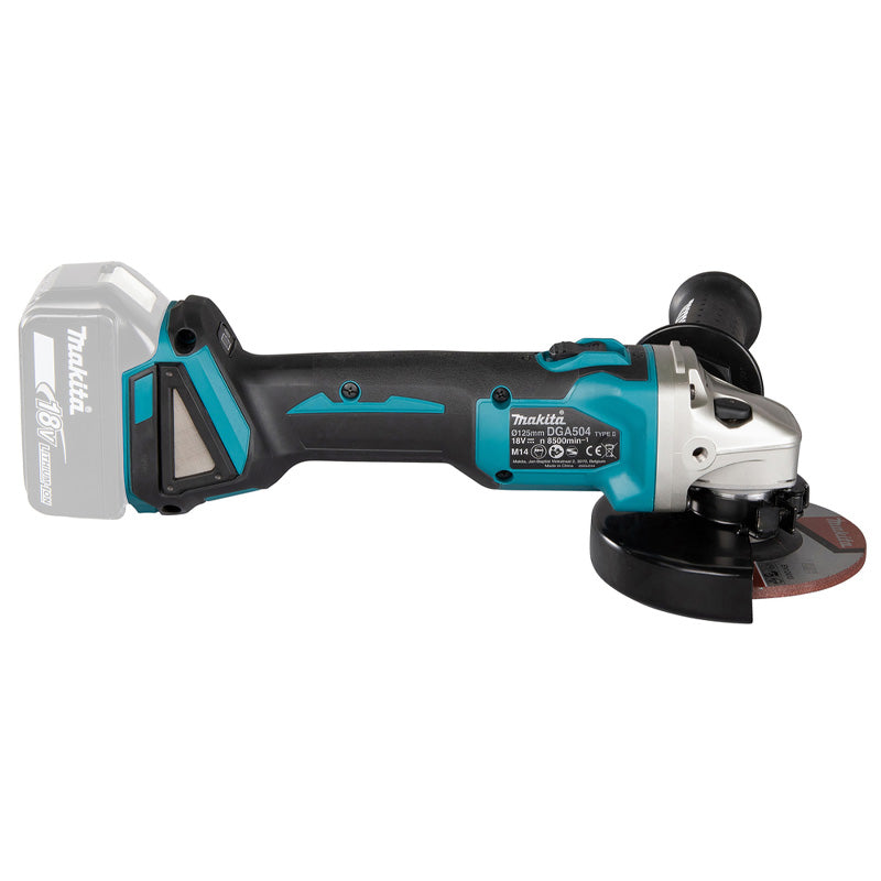 Meuleuse d'angle Ø125mm 18V BRUSHLESS Makita DGA504ZJ