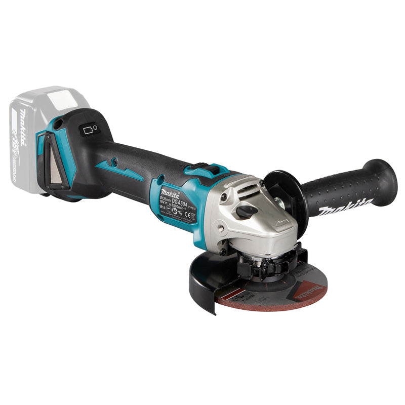 Meuleuse d'angle Ø125mm 18V BRUSHLESS Makita DGA504ZJ