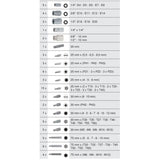 Module d'embouts de vissage et douilles TORX®, 88 pièces  - KS TOOLS - 713.5010