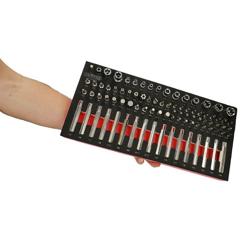 Module d'embouts de vissage et douilles TORX®, 88 pièces  - KS TOOLS - 713.5010