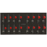 Module de douilles à chocs 1/2'', 16 pièces  - KS TOOLS - 713.1016