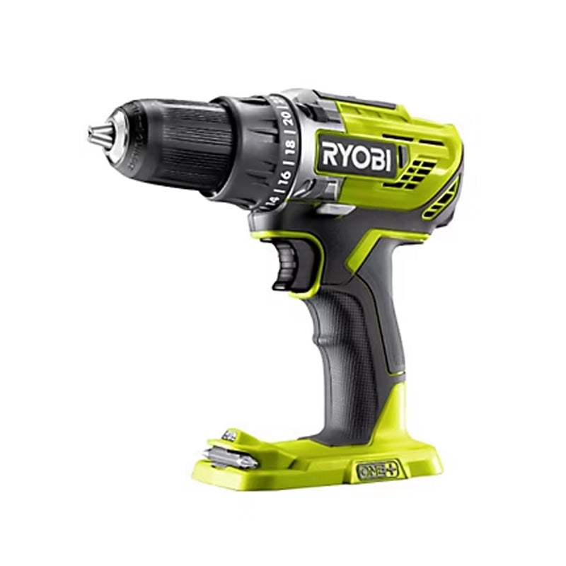 Perceuse-visseuse à percussion RYOBI R18PD2-242S 18V ONE+™ avec 1x2Ah et 1x4Ah