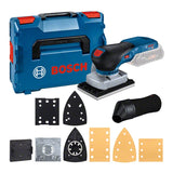 PONCEUSE VIBRANTE 18V GSS 18V-13 solo L-Boxx avec divers bases et accessoires