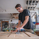 PONCEUSE VIBRANTE 18V GSS 18V-13 solo L-Boxx avec divers bases et accessoires