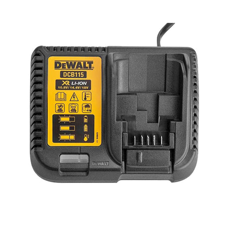 Pack ÉNERGIE DEWALT 2 Batteries 5,0 Ah 18V DCB184-XJ et un chargeur DCB115-XJ