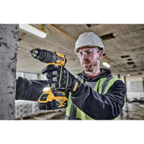 Perceuse-visseuse à percussion compacte 18V DEWALT DCD805P2T-QW avec coffret et 2 batteries 5,0 Ah