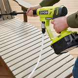 Pistolet à pression 18V - RYOBI RY18PW22A-125 - 22 bars - 182 L - buse 3-en-1 - kit de siphonnage 6 m inclus avec crépine et filtre intégrés - 1 batterie lithium+ 18V 2,5 Ah et 1 chargeur 1,5 A