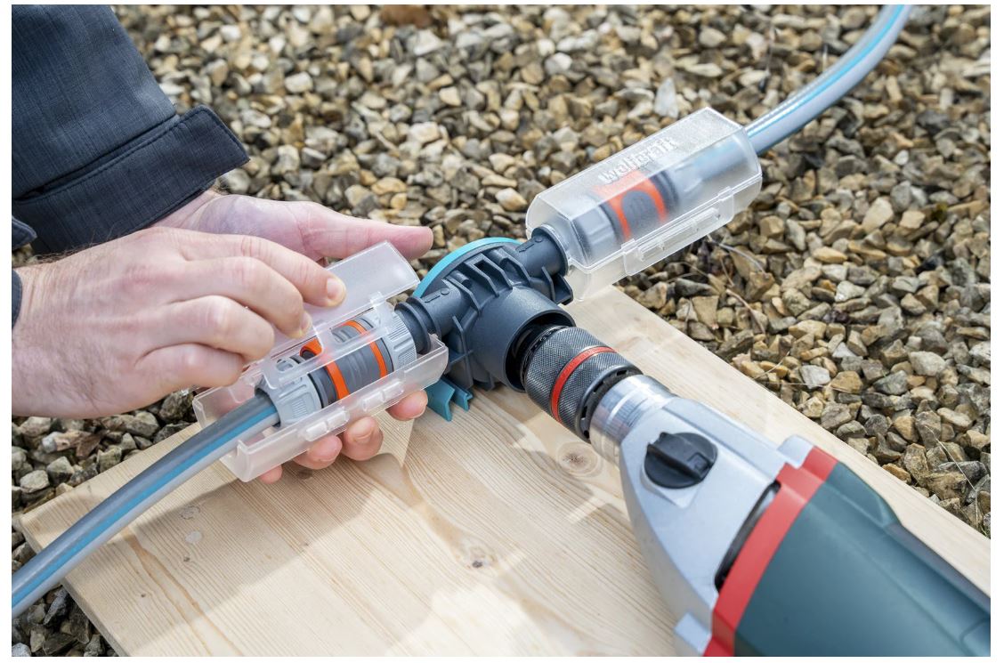 Pompe pour Perceuse PRO - WOLFCRAFT - Puissance 1300 Litres/h - Pour le pompage d'eau non potable - réf. 4541000