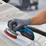 Ponceuse excentrique sans-fil BOSCH 0601372200 GEX 18V-125 dans L-boxx 136 avec disques (sans batteries, sans chargeur)