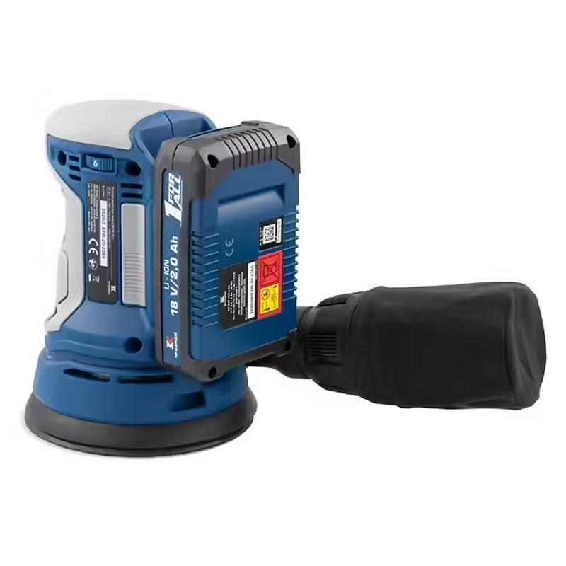 Ponceuse excentrique sans fil - 18V