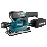 Ponceuse vibrante 2x5Ah 18V LXT ® MAKITA DBO382RTJ en MAKPAC
