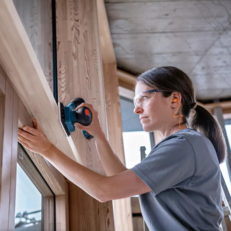 Ponceuse vibrante sans-fil BOSCH GSS 12V-13 - 0 601 9L0 001 Professional (vendu sans batterie) en L-BOXX avec accessoires