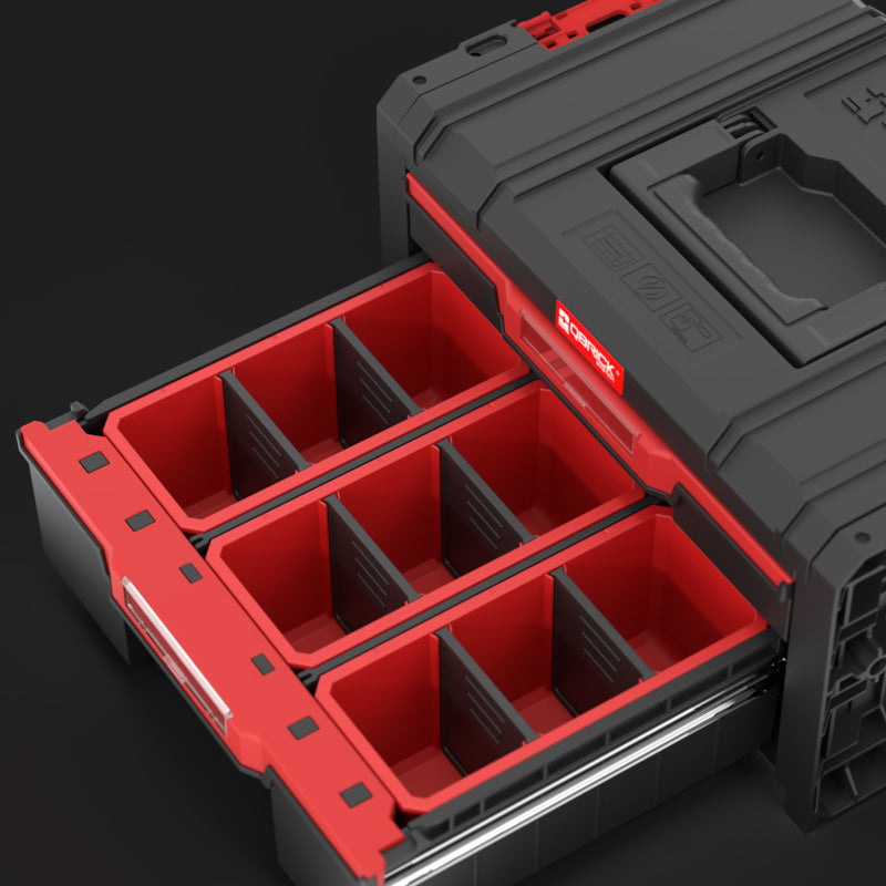 QBRICK SYSTEM PRO Caisse à outils 2 tiroirs Expert  - QBRICK SYSTEM - SKRQPROD2ECZAPG001