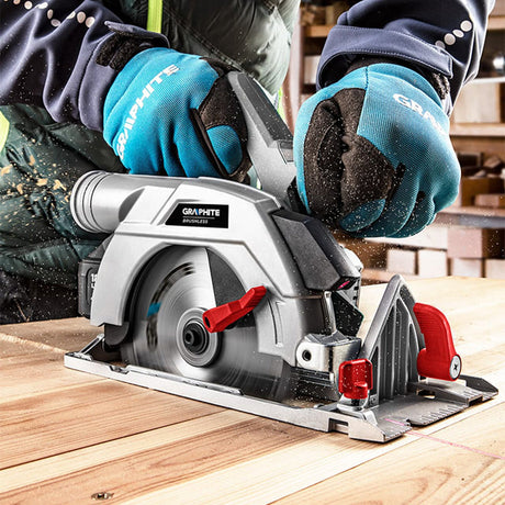 Scie circulaire sans fil Energy+ 18V, Li-Ion, lame 165 x 20 mm, sans batterie - GRAPHITE - 58G023