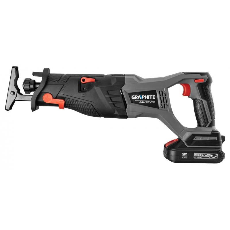 Scie sabre sans fil et brushless Energy+ 18V, sans batterie - GRAPHITE - 58G096