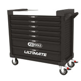 Servante ULTIMATE XL noire, 7 tiroirs  - KS TOOLS - 825.0007