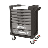 Servante ULTIMATE noire et grise, 7 tiroirs  - KS TOOLS - 816.0007