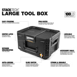 Grande boite à outils StackTech TOUGHBUILT TB-B1-B-50-BEA
