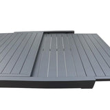 Table LOUIS  Extensible 4 à 6 places Aluminium - CEZARE