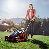 Tondeuse à gazon sans fil GE-CM 43 Li M Kit Power X-Change 36 V EINHELL 3413130 avec 2 batteries 4,0 Ah et chargeurs