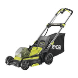 Tondeuse poussée RYOBI RY18LMX40C-0 Brushless 18V ONE+ 40cm (vendue sans batterie)