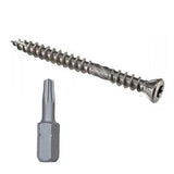 Boite de vis pour terrasse - NORFIX - INOX A2 Tête Torx Fraisée diamètre 5mm