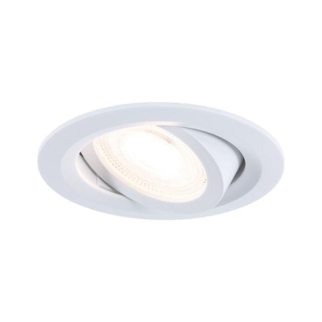 x3 Encastré LED orientable 25° - Paulmann - D.82mm - 4,6W - 460lm - 3000K - Lot de 3