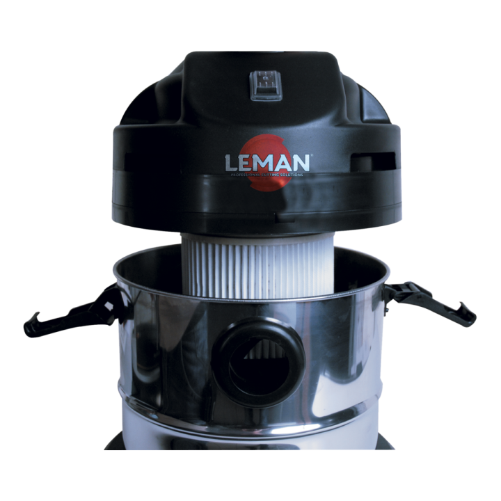 Aspirateur Souffleur eau et poussière - LEMAN  - LOASP201 Cuve Inox 20 L - 1250W