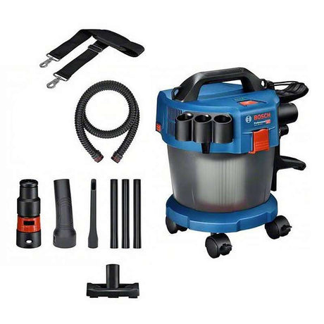 Aspirateur sans fil à roulettes BOSCH 06019C6302 - GAS 18V-10 L Professional (Machine Nue)