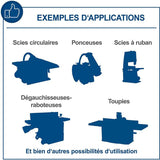 Aspirateur d'atelier SCHEPPACH 5906307901 DC500 75L