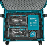 Assortiment Vissage-Perçage MAKITA B-49884 en Coffret Mak-Pac contenant 116 pièces