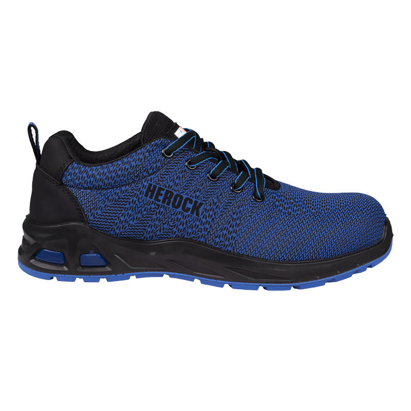 Baskets de sécurité basses HEROCK Titus S1P bleu roi