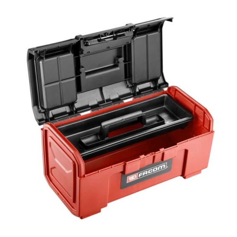 Boîte à outils plastique 16'' FACOM BP.C16NPB - Fermeture automatique
