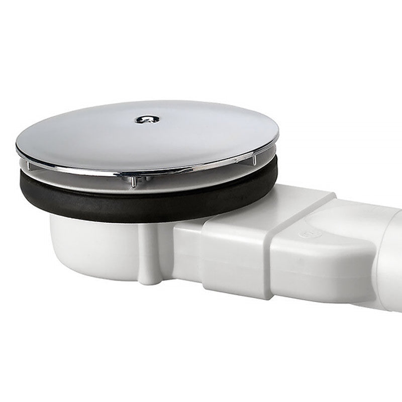 Bonde de douche extra-plate WIRQUIN 5078422 - Ø90mm - Ø40mm