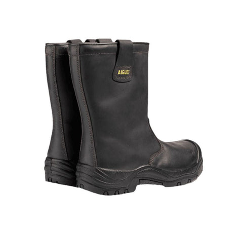 Bottillons de sécurité  S3 cuir AIGLE IOLAR - isolant et imperméable